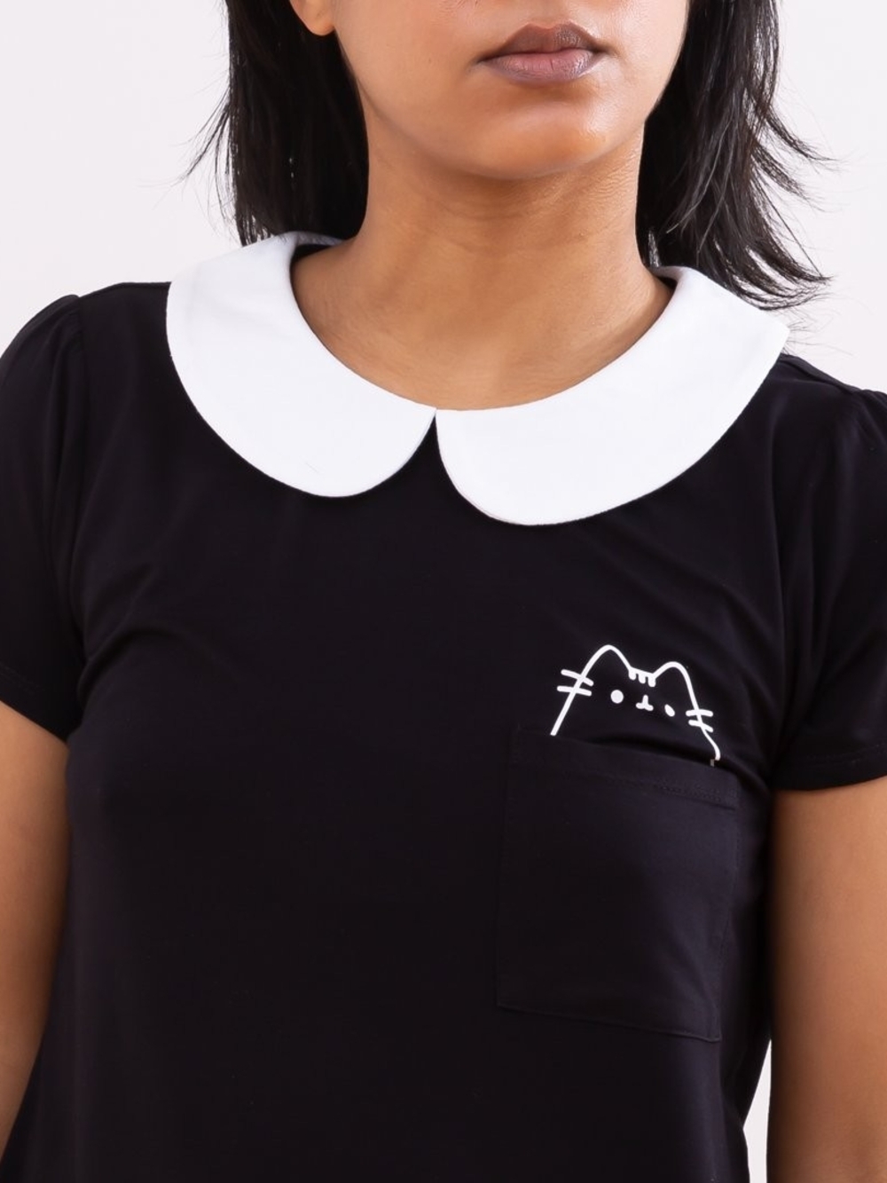 🔎 ISO - Pusheen Ladies Collared Pocket Tee 🔍